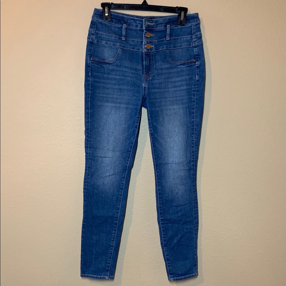 High Waist Refuge Skinny Jeans